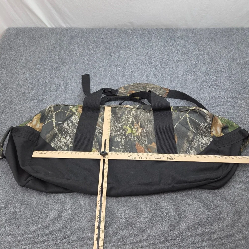 Mossy Oak Hunting Gear Bag Large Camo Duffel Utility Camping Outdoor Gorpcore